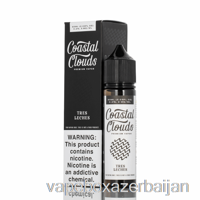 Vape Azerbaijan Tres Leches - Coastal Clouds Co. - 60mL 0mg